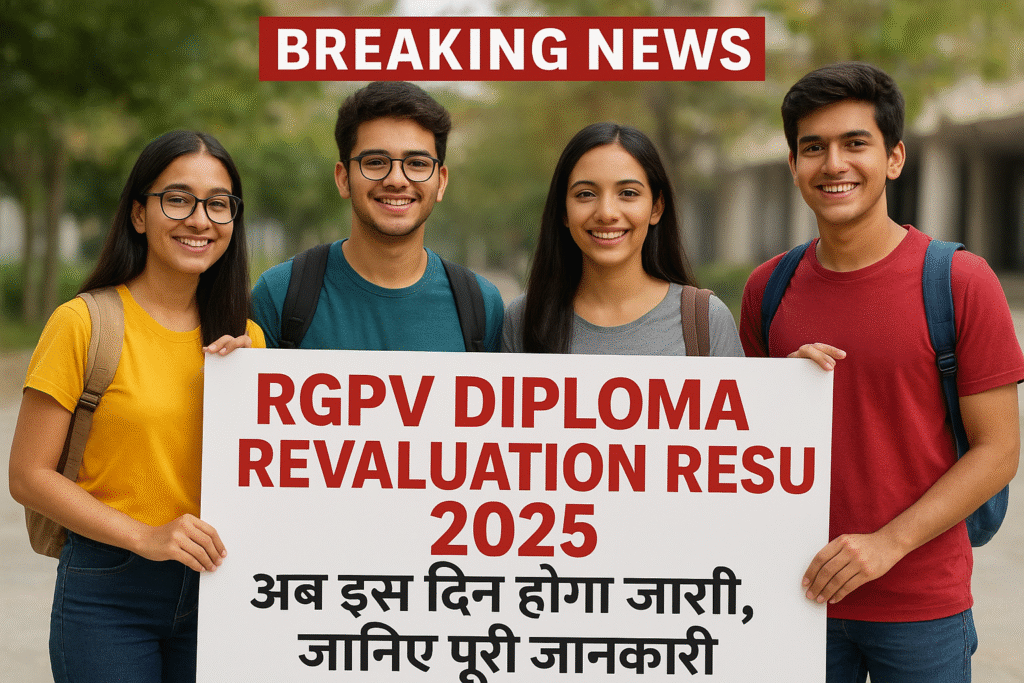 RGPV Diploma Revaluation Result 2025: डिप्लोमा रीवेलुएशन रिजल्ट अब इस दिन होगा जारी, जानिये पूरी जानकारी