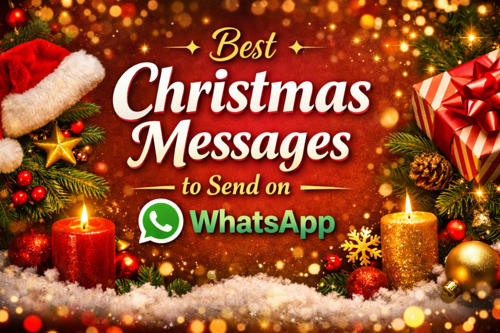 Best Christmas Messages to Send on WhatsApp 2025