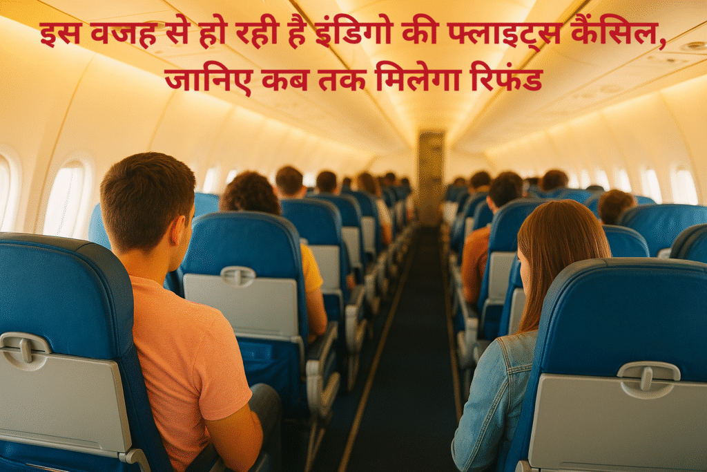 Indigo Flight Cancelled Refund live status इंडिगो फ्लाइट्स कैंसिल