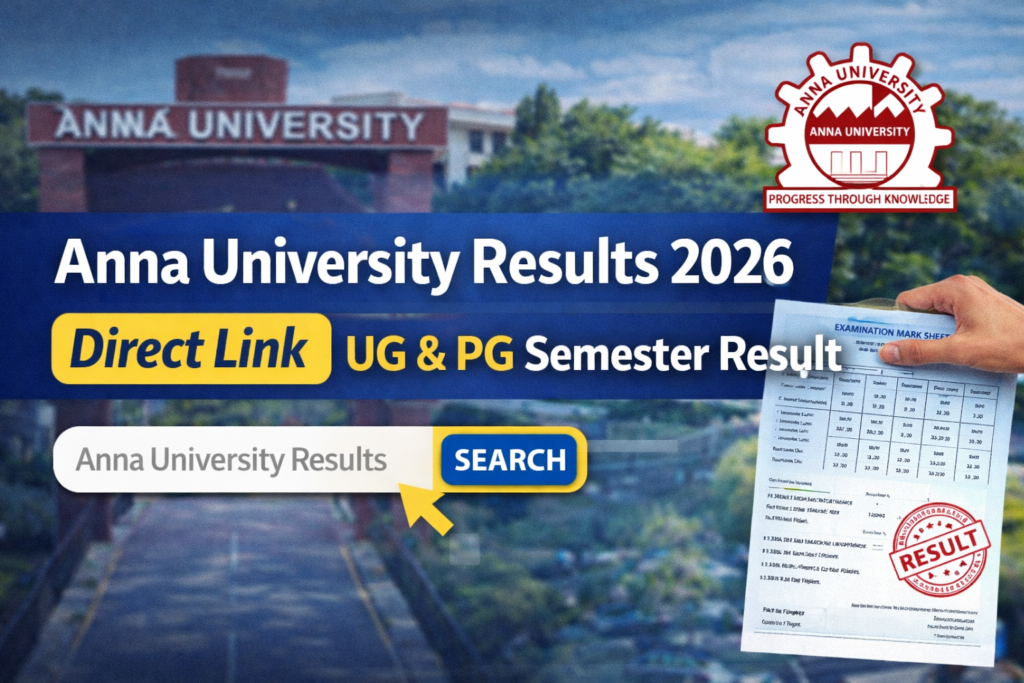 Anna University Results 2026