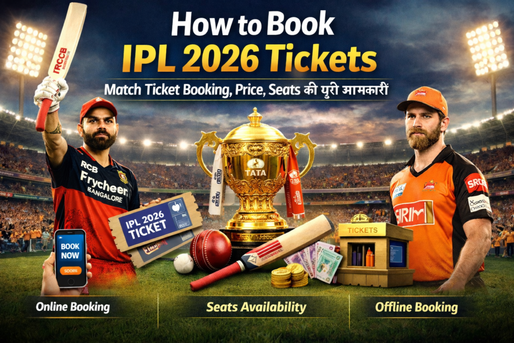 How to Book IPL 2026 Tickets