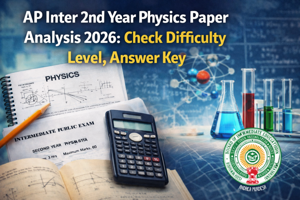 AP Inter 2nd Year Physics Paper Analysis 2026