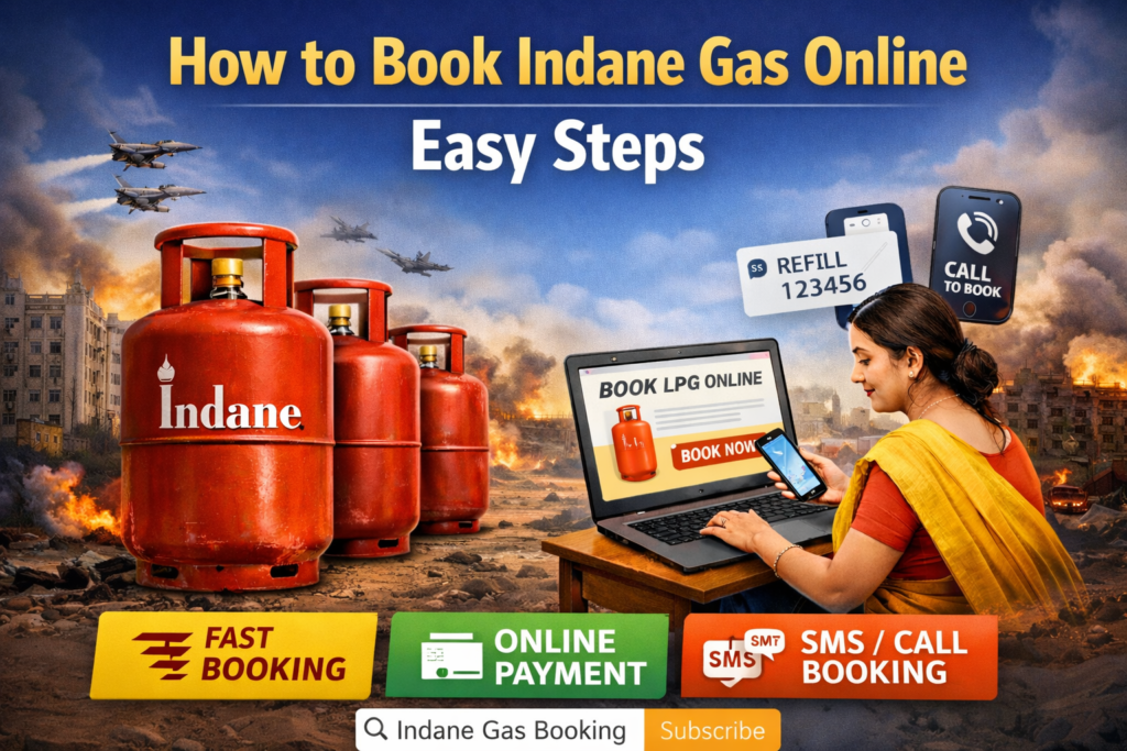 How to Book Indane Gas Online Fast