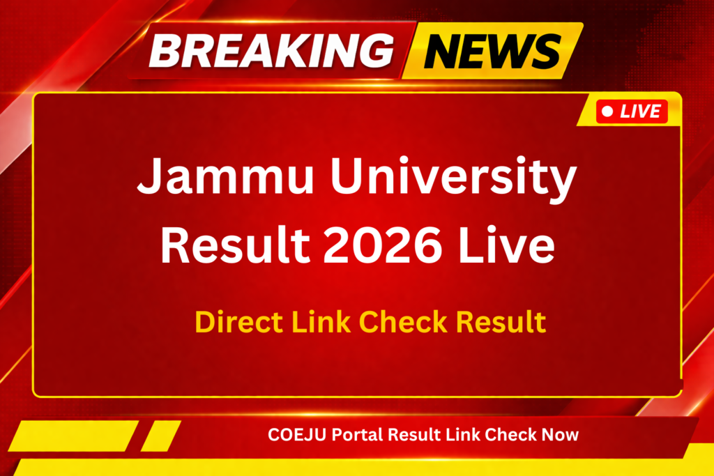 Jammu University Result 2026
