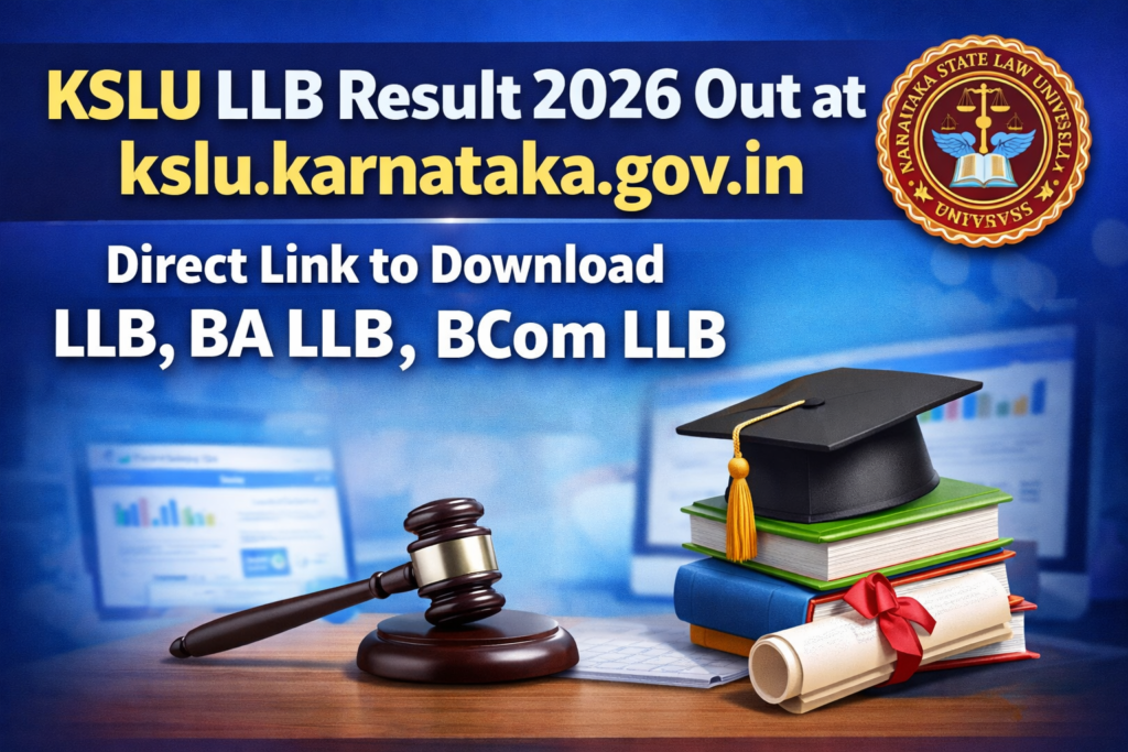 KSLU LLB Result 2026