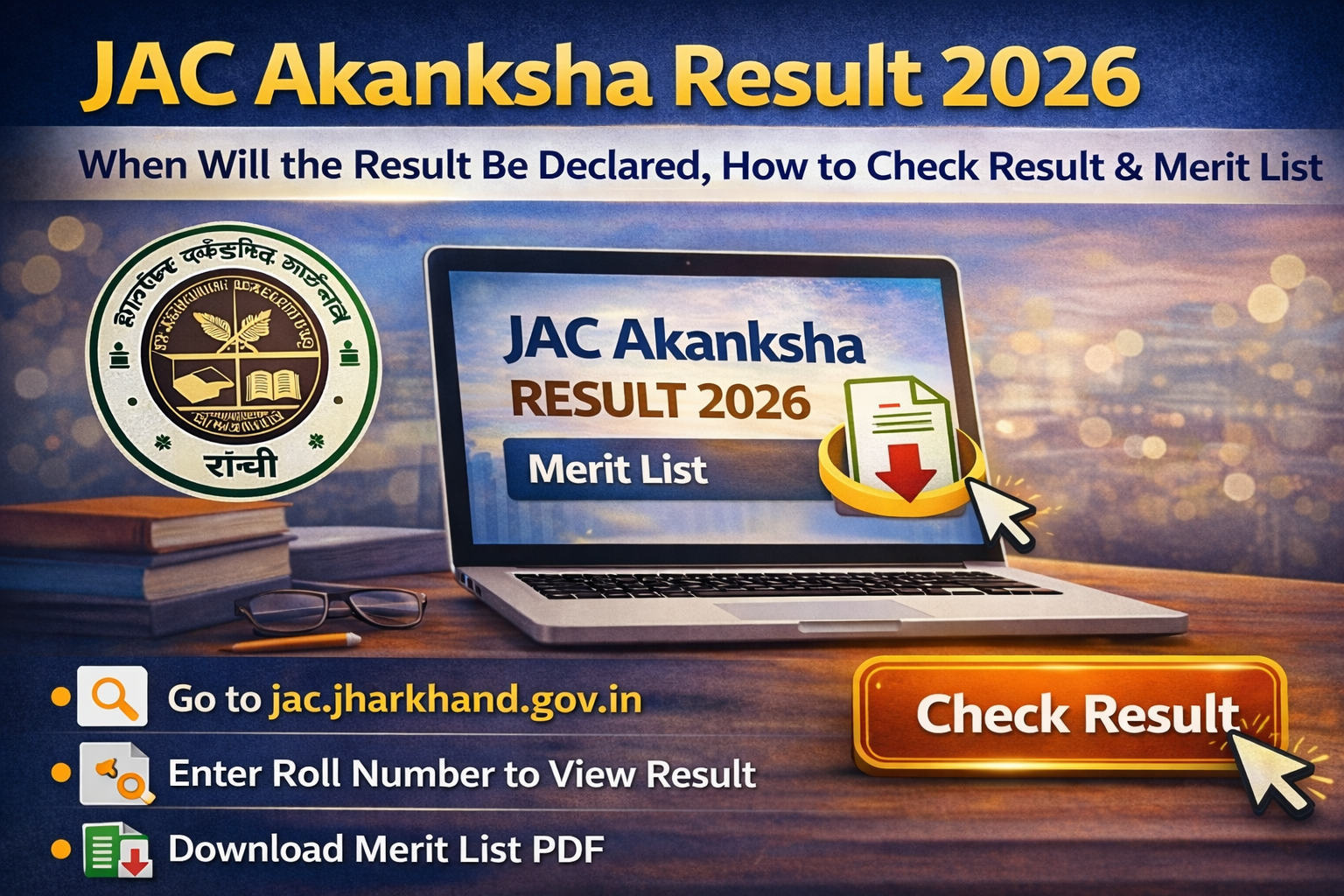 JAC Akanksha Result 2026