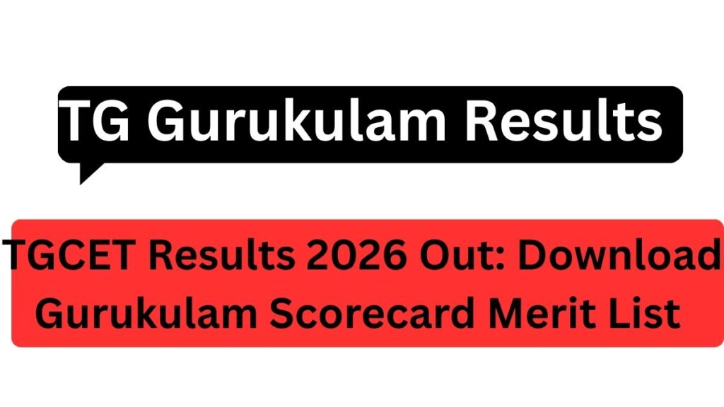 TG Gurukulam Results 2026