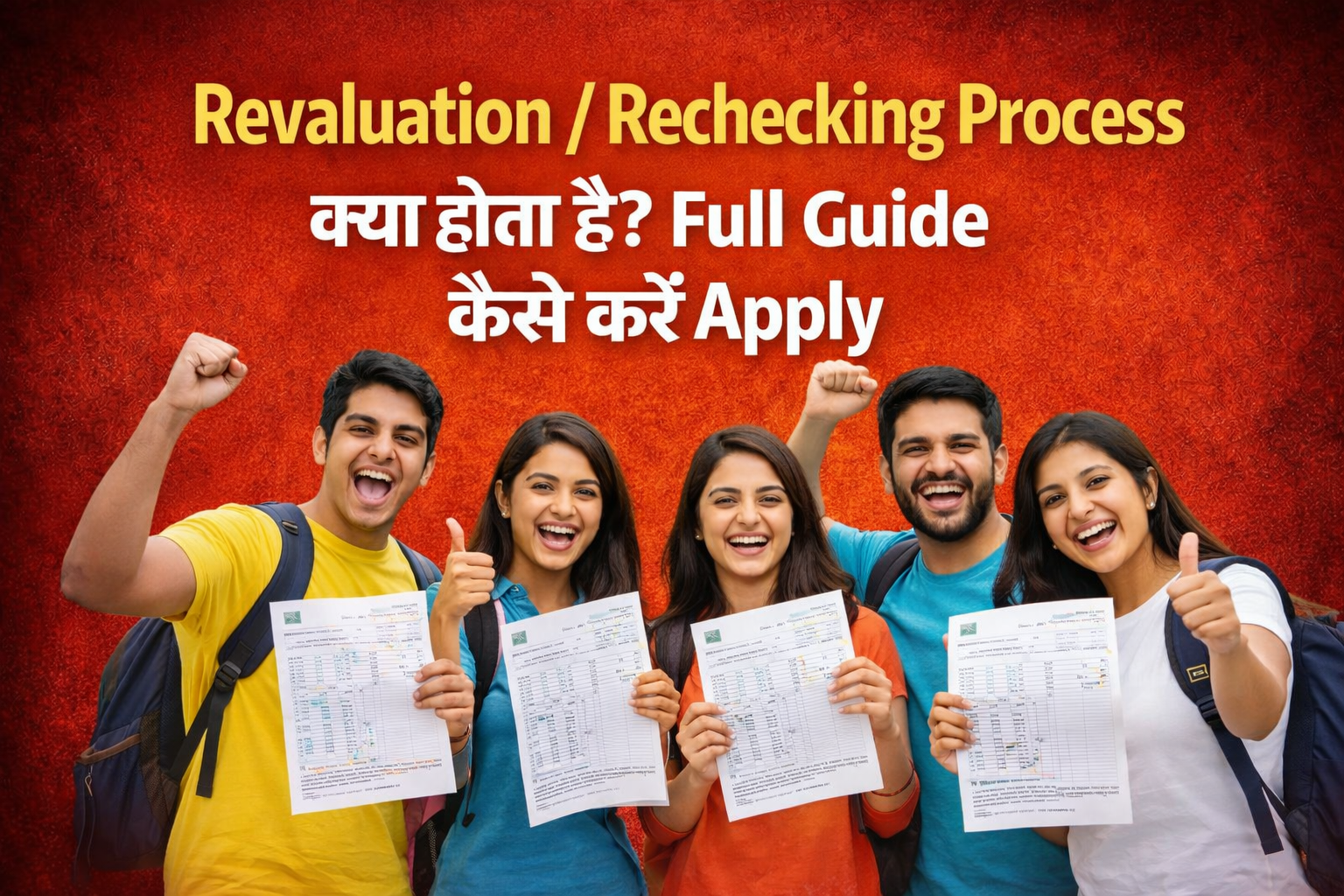 Revaluation / Rechecking Process